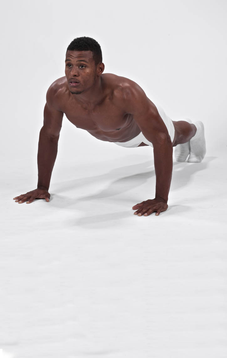 Plank with Straight Arms